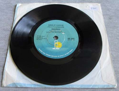 AMAZULU - 1986 MONTEGO BAY/ONLY LOVE (ISS 293) 45 RPM RECORD - A3487