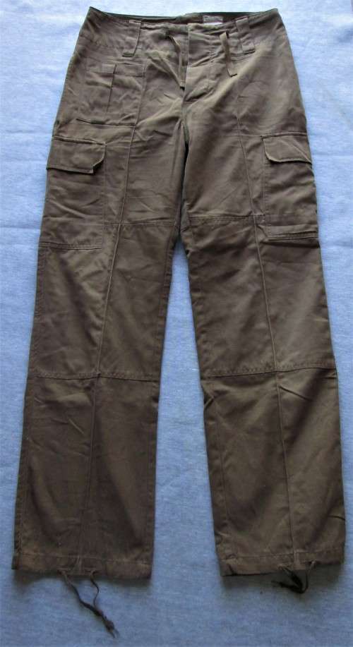 SADF `NUTRIA` FIELDDRESS BROWNS TROUSERS 9SEE DESCRIPTION)