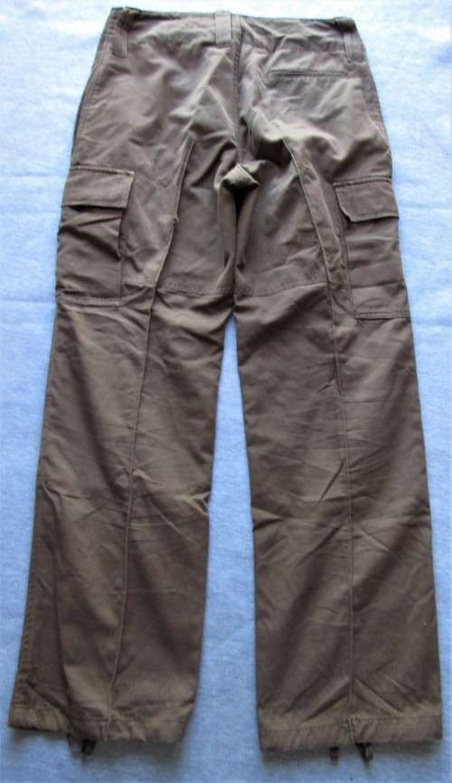 SADF `NUTRIA` FIELDDRESS BROWNS TROUSERS 9SEE DESCRIPTION)