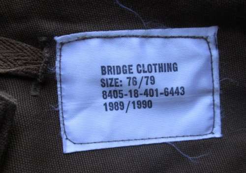 SADF `NUTRIA` FIELDDRESS BROWNS TROUSER 1989/90 (SEE DESCRIPTION)