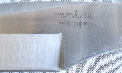 GIL HIBBEN - 456 STAINLESS KNIFE / TAIWAN WITH POUCH