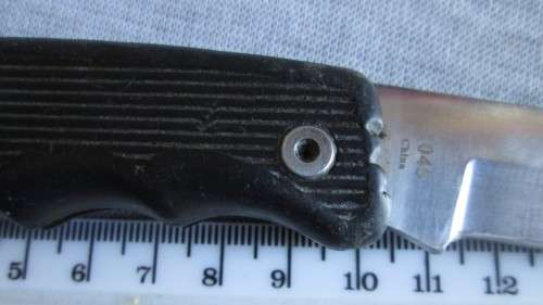 KERSHAW BLACK COLT II 1045 CHINA KNIFE - W4