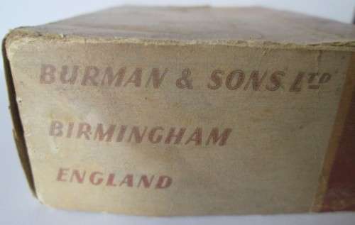 1940`s VINTAGE A HAIR CLIPPER BY BURMAN MADE IN ENGLAND IN ORIGINAL BOX - W12
