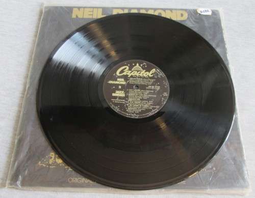 NEIL DIAMOND - THE JAZZ SINGER (SW (B) 12120) VINYL LP RECORD - A3117