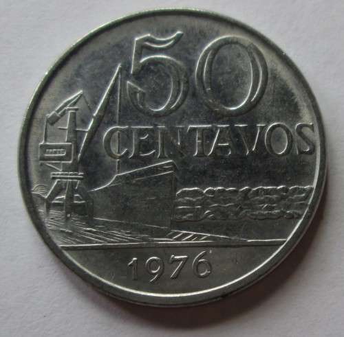 50 CENTAVOS 1976 BRASIL COIN