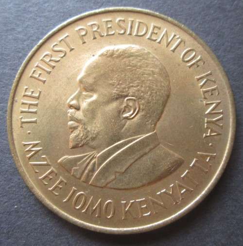 1978 TEN CENTS KENYA COIN