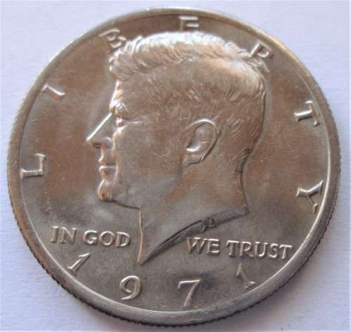 HALF DOLLAR 1971 UNITED STATES OF AMERICA (KENNEDY)