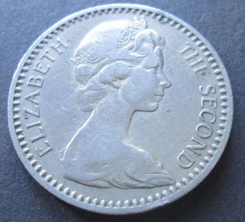 25 CENT 1964 RHODESIA COIN
