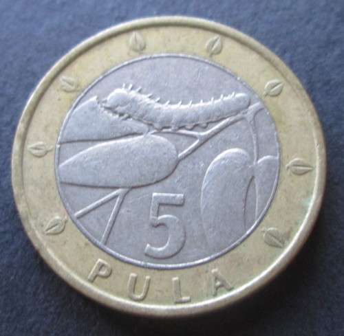 5 PULA 2000 BOTSWANA COIN