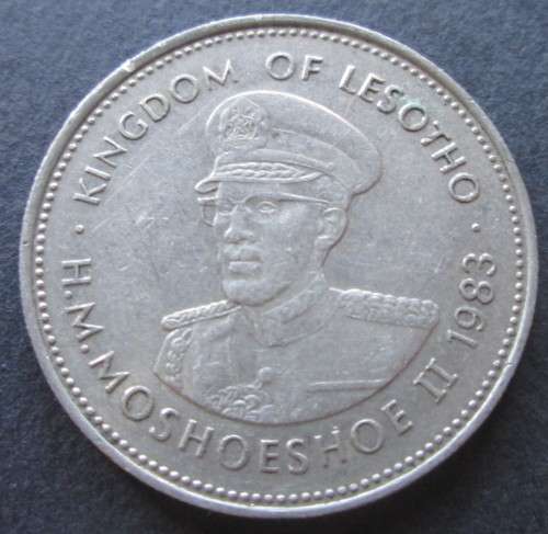 50 LISENTE 1983 LESOTHO COIN