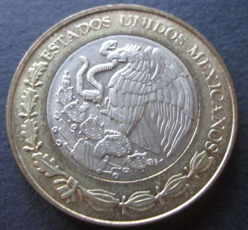 10 NUEVOS PESOS 1998 MEXICO COIN