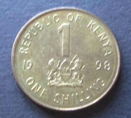 ONE SHILLING 1998 KENYA COIN