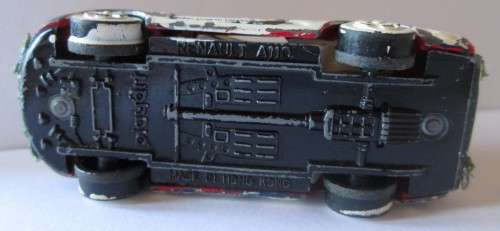 RENAULT A110 MATCHBOX CAR MADE IN HONG KONG