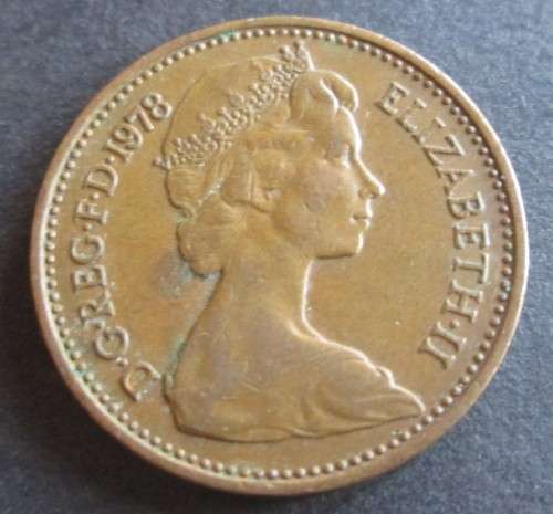 1 NEW PENNY 1978 GREAT BRITAIN COIN