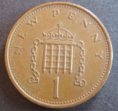 ONE NEW PENNY 1979 GREAT BRITAIN COIN
