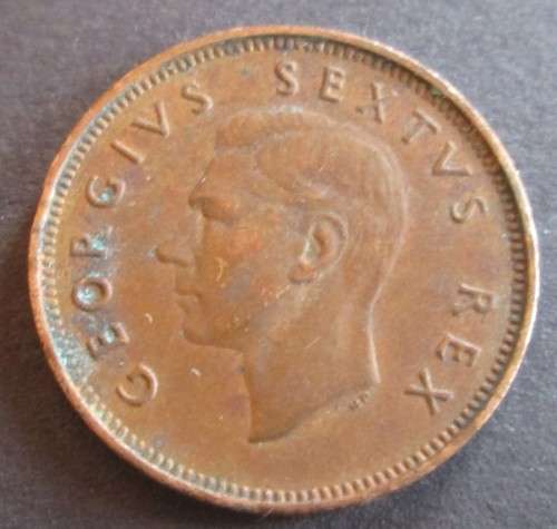 1/4 PENNY 1951 (FARTHING) UNION OF SOUTH AFRICA COIN - C1546