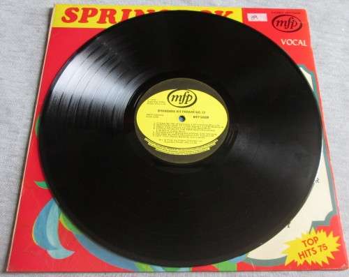 1975 SPRINGBOK HIT PARADE NO. 23 (MFP 54699) VINYL LP RECORD - S39