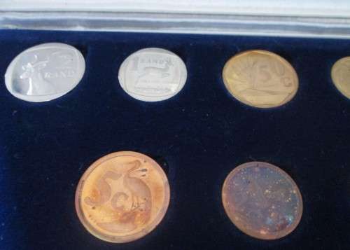 1993 SOUTH AFRICA COIN SET FROM R2 - R0.01c