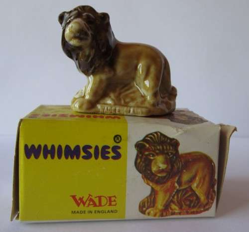 LION WADE ENGLISH WHIMSIES - SET FOUR - YELLOW BOX 1973 (SEE DESCRIPTION - KS43)