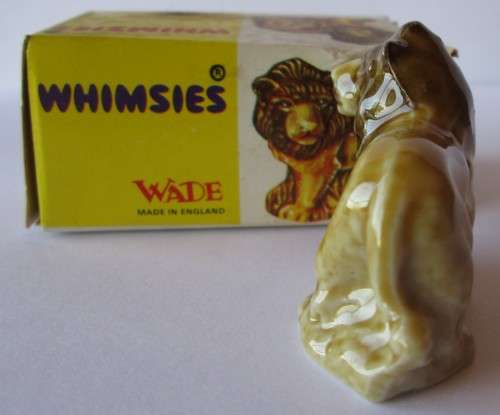 LION WADE ENGLISH WHIMSIES - SET FOUR - YELLOW BOX 1973 (SEE DESCRIPTION - KS43)