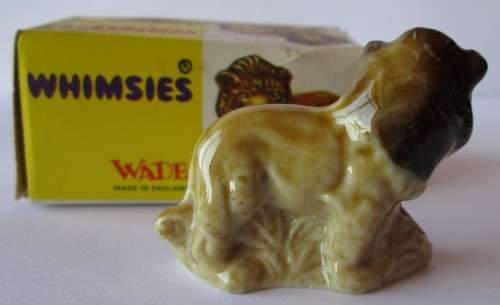 LION WADE ENGLISH WHIMSIES - SET FOUR - YELLOW BOX 1973 (SEE DESCRIPTION - KS43)