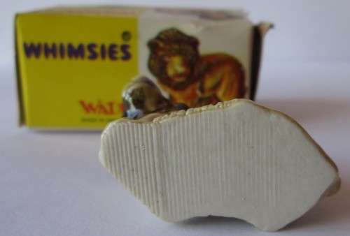 LION WADE ENGLISH WHIMSIES - SET FOUR - YELLOW BOX 1973 (SEE DESCRIPTION - KS43)