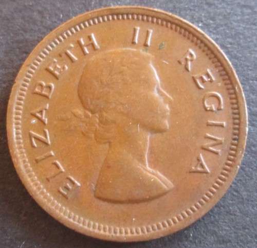 1/4 PENNY (FARTHING) 1953 UNION OF SOUTH AFRICA COIN - C1936