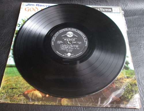 JIM REEVES - 1959 GOD BE WITH YOU (LPM 1950) LP RECORD - S67