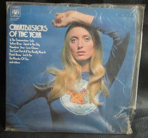 CHARTBUSTERS OF THE YEAR 1970 LP VINYL RECORD (MALS 1366) - S11