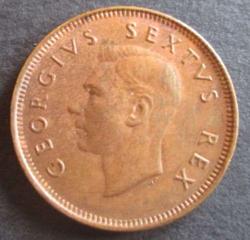 1/4 PENNY 1951 (FARTHING) UNION OF SOUTH AFRICA COIN - C1971