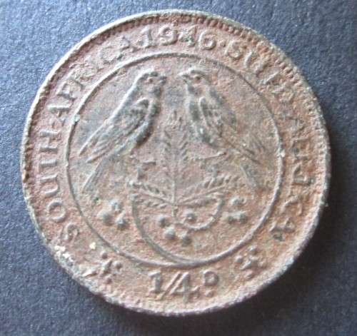1/4 PENNY (FARTHING) UNION OF SOUTH AFRICA COIN - C167