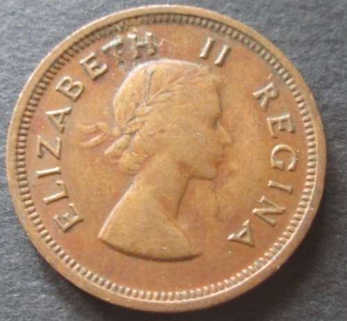 1/4 PENNY (FARTHING) 1953 UNION OF SOUTH AFRICA COIN - C937