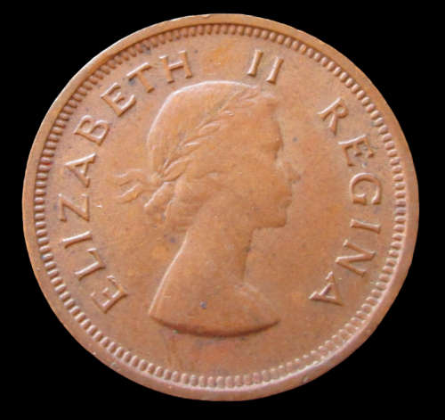 1/4 PENNY (FARTHING) 1953 UNION OF SOUTH AFRICA COIN - C236