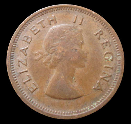 1/4 PENNY (FARTHING) 1955 UNION OF SOUTH AFRICA COIN - C1436