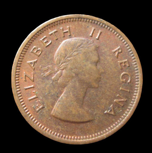 1/4 PENNY (FARTHING) 1957 UNION OF SOUTH AFRICA COIN - C2391