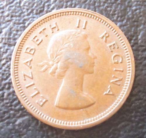 1/4  PENNY (FARTHING) 1958 UNION OF SOUTH AFRICA COIN - C787