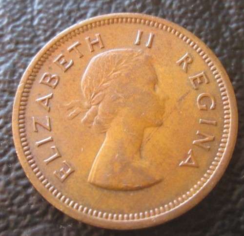 1/4 PENNY (FARTHING) 1958 UNION OF SOUTH AFRICA COIN - C902