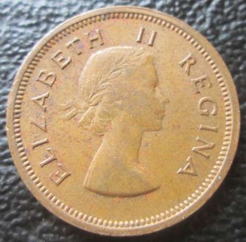 1/4 PENNY (FARTHING) 1958 UNION OF SOUTH AFRICA COIN - C115