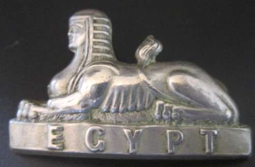 EGYPT 1902 - 1936 BRITISH COMMONWEALTH MILITARY FORUM BADGE - RAK313