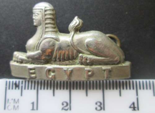 EGYPT 1902 - 1936 BRITISH COMMONWEALTH MILITARY FORUM BADGE - RAK313