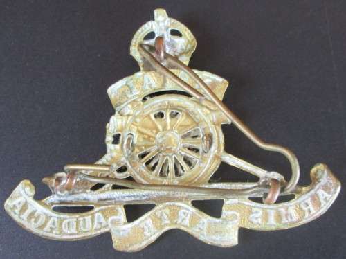 UNIQUE 1902-1903 NATAL FIELD ARTILLERY BADGE - RAK372