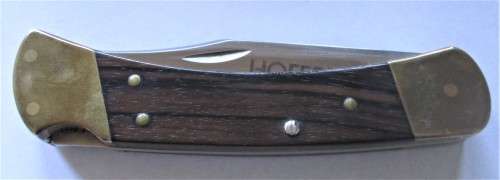 BUCK 110 HUNTER KNIFE WITH ORIGINAL POUCH (HOFFRITZ) - RAK93 (BOXED)