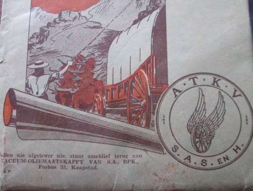 1838 - 1938 VOORTREKKER EEUFEES LANDKAART VAN DIE OSSEWATREK - RAK58