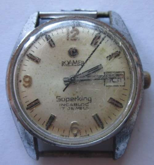 ROAMER INCABLOC SUPERKING 17 JEWELS No 802-2100-510 - RAK245