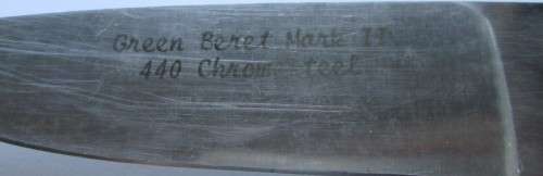 GREEN BERET MARK II CROMESTEEL 440 KNIFE - RAK200