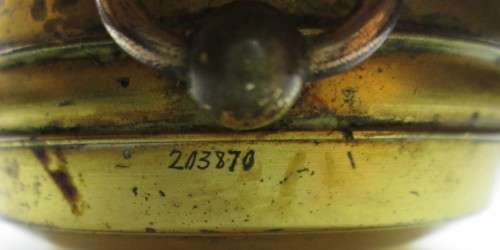 COMPENSATED BRASS CASE BAROMETER WITH ALTIMETER SCALE No 203870 -RAK157