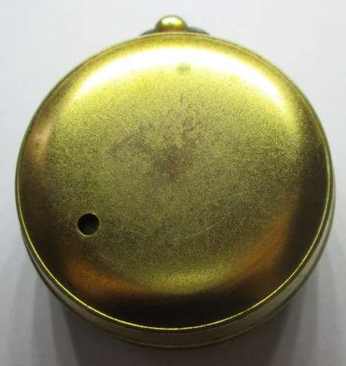 COMPENSATED BRASS CASE BAROMETER WITH ALTIMETER SCALE No 203870 -RAK157