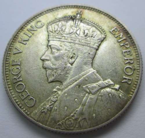 2 SHILLINGS 1935 SOUTHERN RHODESIA *SILVER* COIN - RAKC/210