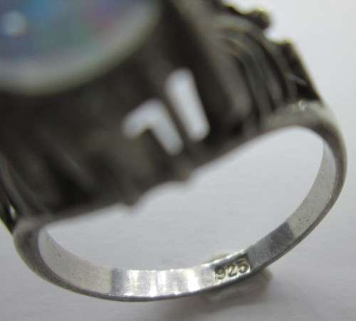 MOON RING STERLING SILVER - RAKJ/73