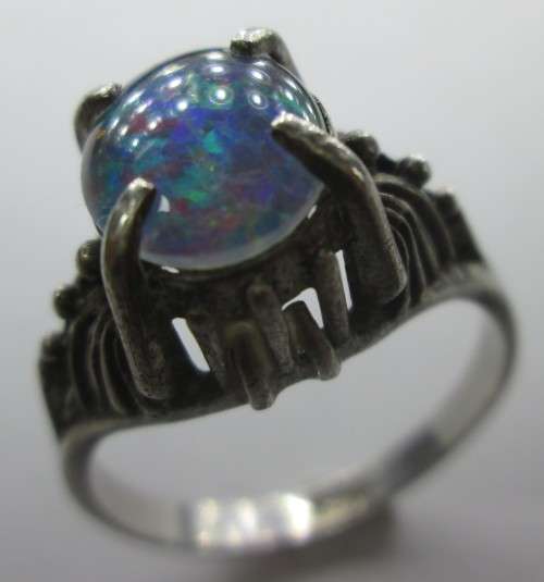 MOON RING STERLING SILVER - RAKJ/73